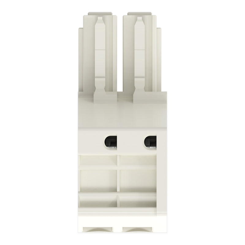 WAGO - Ein- und mehrpolige Klemmenleiste 1-Leiter-Federleiste 831-3102 CAGECLAMP,10mm²,lgr − 48 Stück