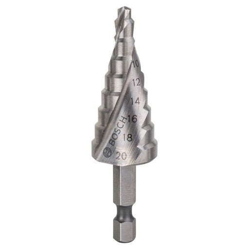 Bosch - Stufenbohrer HSS, 2608597524 Sechskantschaft 4