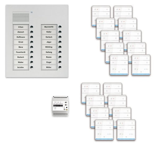 TCS Tür Control - Türsprech-Set pre:pack Audio UP 18WE PPUF18/2-EN/01 m.Außenstation PUK
