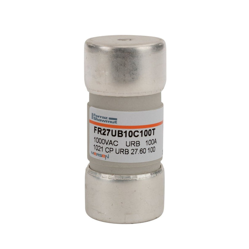 Mersen - Zylindrische Sicherung Sicherungseinsatz zylindr. FR27UB10C125T aR 27x60 125A − 10 Stück