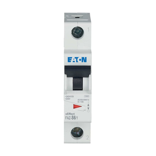 Eaton - Leitungsschutzschalter FAZ-S6/1 S 6A, 1p