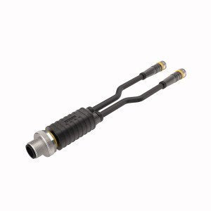 Turck - Passiver Sensor-/Aktor-Verteiler (mit Leitung) Y-Verterteiler m. Leitung VBRS4.42PKG3#6634287 StM12x1-2xKuM8x1 − 1 St

