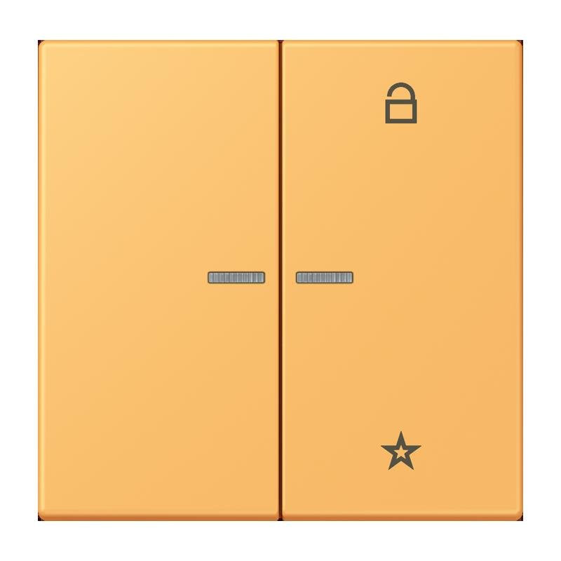 Jung - Bedienelement intelligent eNet Taster Universal 1f. FM LC 1701 254