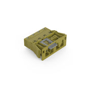 WAGO - Geräteanschluss für steckbare Gebäudeinstallation Snap-In-Stecker 770-774/072-000 4-polig,Kod. B,hgn − 100 Stück