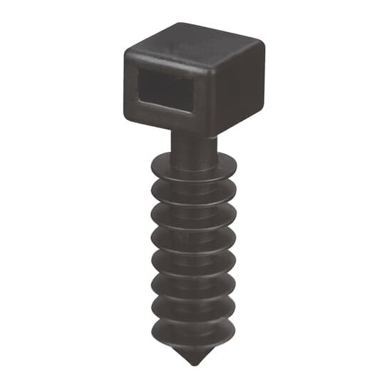 ABB Stotz S&J T&B - Befestigungssockel und -element für Kabelbinder Befestigungssockel TC5358 mit Dübel − 100 Stück