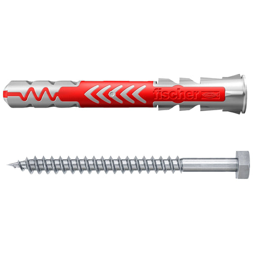 Fischer Deutschl - Allzweckdübel DuoPower 10x80 S 538257 − 10 Stück