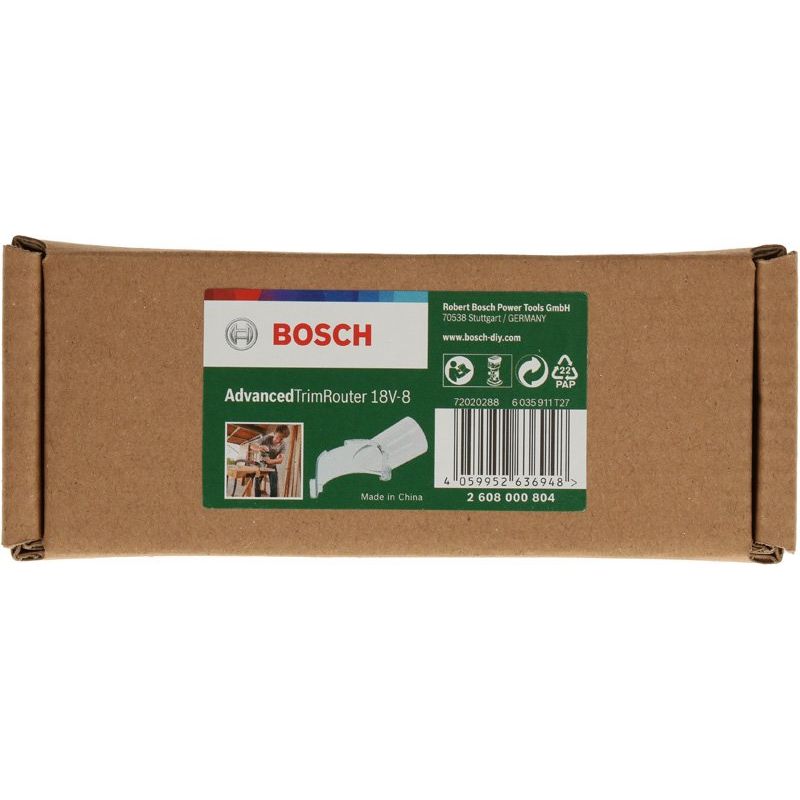 Bosch - Systemzubehör für Fräsen (Akku/elektrisch) Adapter für Staubsauger 2608000804 für Advanced