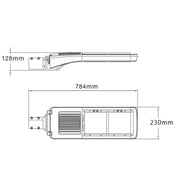 Abalight - Straßen- und Platzleuchte LED-Außenleuchte MAIN-120-760-T 6000K