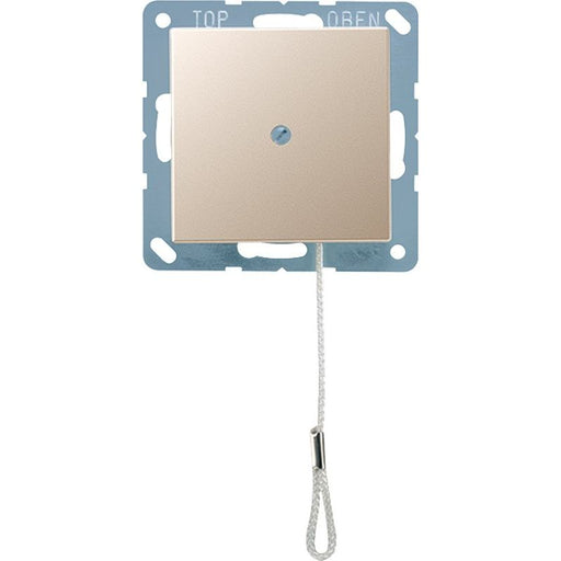 Jung - Installationsschalter Zugwechselschalter 10 AX A 506 BF NUZ CH champagner
