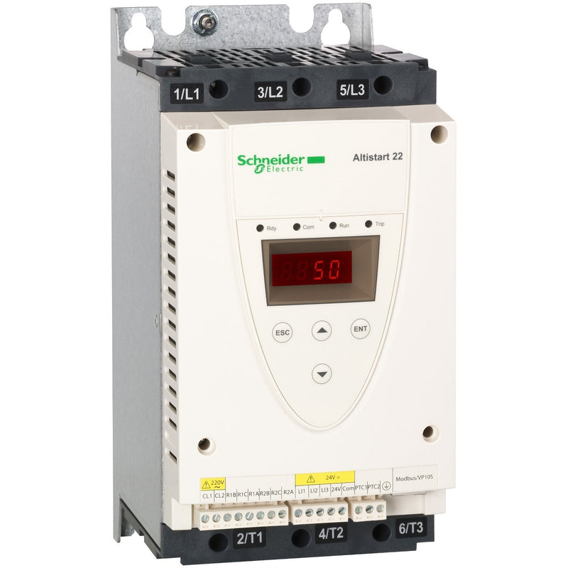 Schneider Electric - Sanftstarter Sanftanlasser ATS22D32S6 32A 3x208-600V
