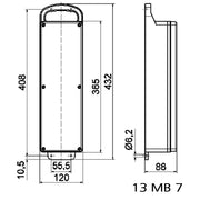 Bals Elektrotech - CEE-Steckdosen-Kombination (IEC 60309) CEE-Steckdosen-Kombination 530003