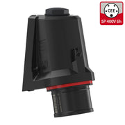 Walther Werke - CEE-Gerätestecker (IEC 60309) CEE NEO Phasenwender FW710506PH schräg 16A5P6h IP54