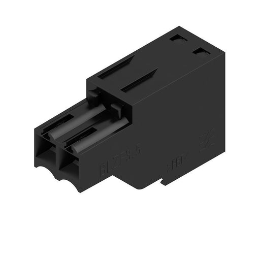 Weidmüller - Kabelsteckverbinder für Leiterplattensteckverbinder Buchsenleiste BLZF 3.5/2 SN SW 2pol.Raster 3,5mm − 100 Stück