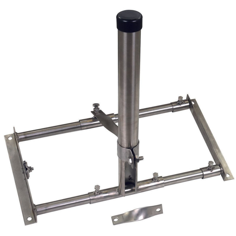 DEHN - Sockel für Fangeinrichtung Blitzschutz Metalldachhalter f. Abst. MDH D48 VB550.900 V2 550-900mm