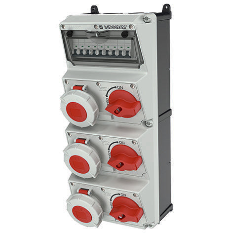 Mennekes - CEE-Steckdosen-Kombination (IEC 60309) AMAXX Steckdosen-Kombi 940027 IP67