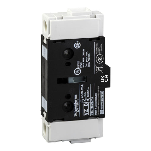 Schneider Electric - Hilfsschalterblock Hauptkontakt-Modul 20A VZ01 für V01