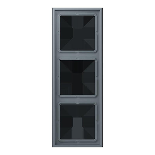 Jung - Abdeckrahmen Rahmen 3-fach LC 983 251 gris 59