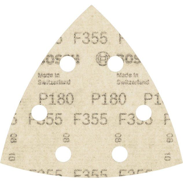 Bosch - Schleifpapier/Schleifvlies PRO F355 Schleifblatt, 93 2608605195 mm, G180, 5-tlg