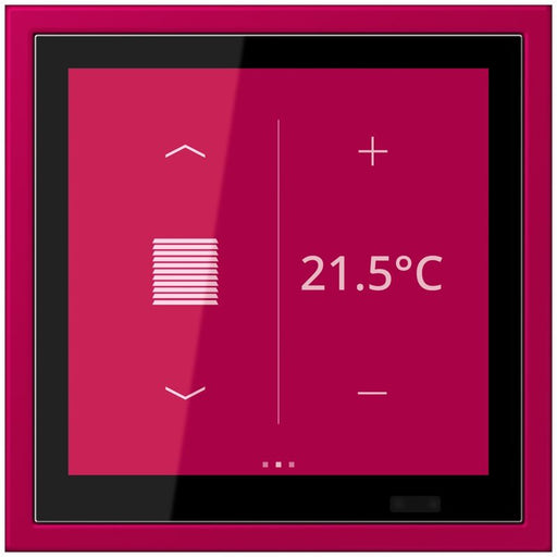 Jung - Bussystem-Mehrfach Bediengerät KNX Raumcontroller LCZ 459 BFD1S 230 rouge rubia