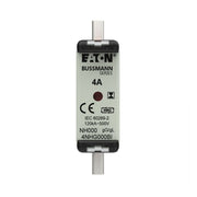 Eaton - Messersicherung Sicherungseinsatz Nieders. NH-SICHERU#4NHG000BI 4A AC 500V 120kA − 3 Stück