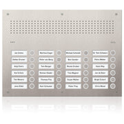Ritto - Türstation für Türkommunikation Türstation Pur Edelstahl RGE1814225 Acero Audio, 24WE