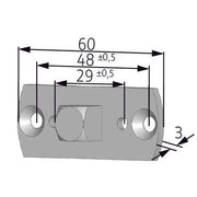 Somfy - Zubehör/Ersatzteile für Tor-/Rollladenantriebe Adapterset 9013594 für Selve Lager − 1 Stück