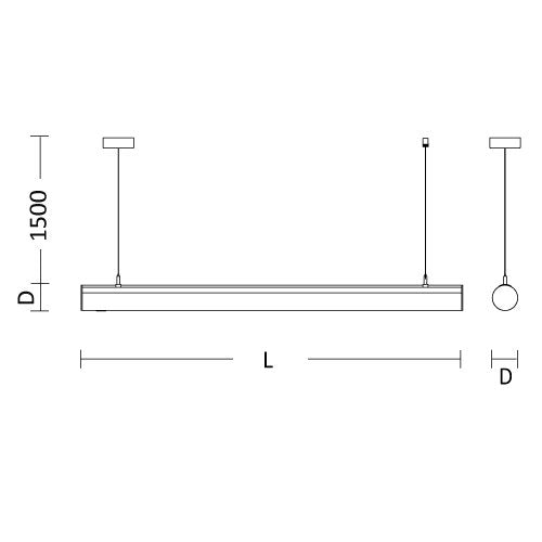 SCHMITZ-WILA - Pendelleuchte LED-Pendelleuchte 155-1125-235-229 2700-6500K