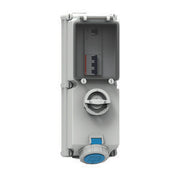 Bals Elektrotech - CEE-Steckdose abschaltbar, abgesichert (IEC 60309) Wandsteckdose abschaltbar 17328 verriegelt abgesich