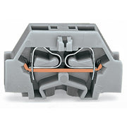 WAGO - Ein- und mehrpolige Klemmenleiste 2-L.Klemme 261-301 0,08-2,5mmq grau