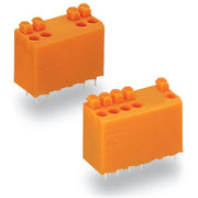 WAGO - Leiterplattenklemme 735-127/001-000 Drücker,1,5mm²,or − 45 Stück