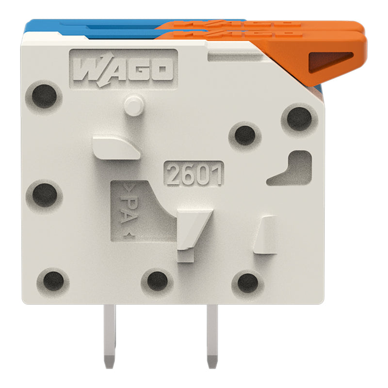 WAGO GmbH & Co. KG - Leiterplattenklemme Leiterplattenklemme 2601-1102/987-100 1,5mm²,ws/bl − 220 Stück