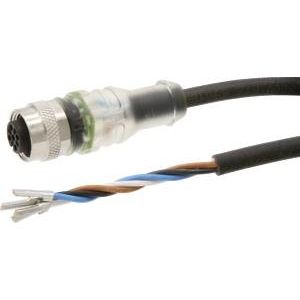 Ipf Electronic - Konfektioniertes Sensor-Aktor-Kabel Anschlussleitung, 2m, M12 VK200425 Dose 4polig gerade
