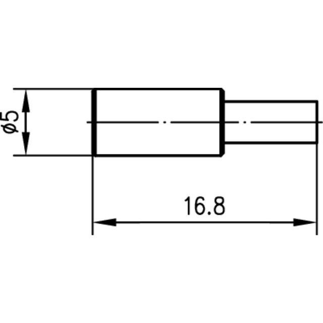 Telegärtner - Koax-Steckverbinder MCX-Kabelbuchse cr/cr AU 100025002 K 02252-D406 − 5 Stück