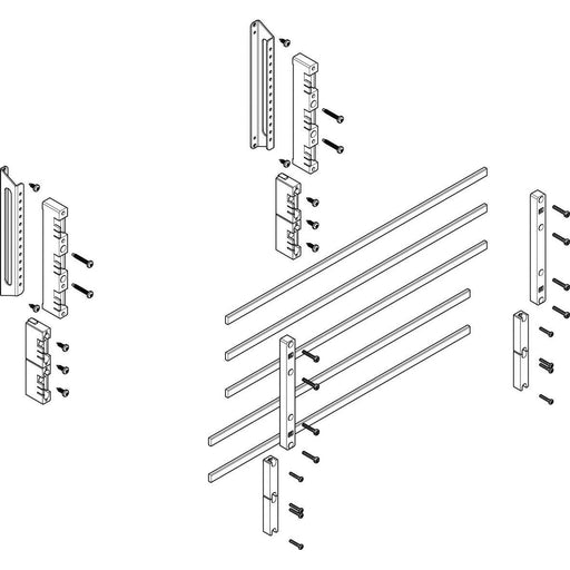 ABN - Verteilerfeld für Installationsverteiler Sammelschienen-Modul MTSC23615 tief 2FB/3RE