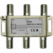 Wisi - Abzweiger und Verteiler Abzweiger 4f. DM 64 A 0016 5-1300Mhz 16dB Kl.A