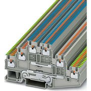 Phoenix Contact - Schutzleiter-Reihenklemme Mehrstock-Klemme PT 1,5/S-PE/L/N − 50 Stück
