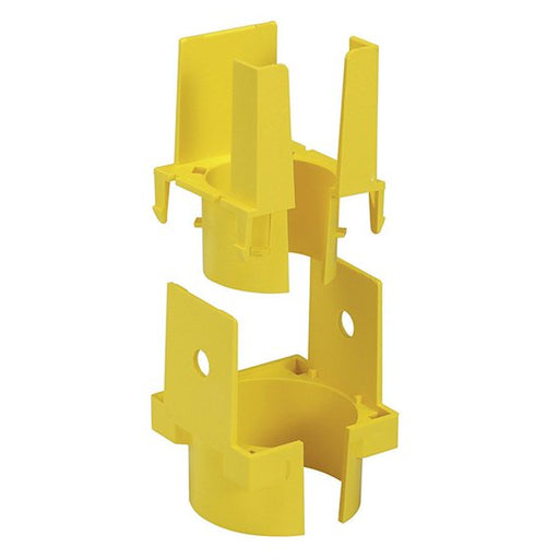Panduit - Drahtführung für Fernmeldeleisten Kabelabgang 1Port FIDT2X2YL 38,1mm Durchmesser