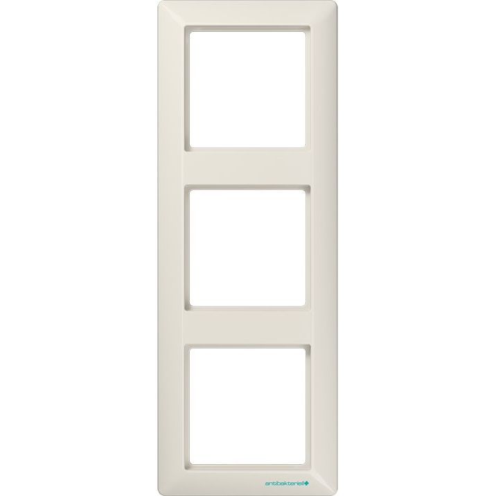 Jung - Abdeckrahmen Rahmen 3-fach ws ABAS 583 waage/senkrecht