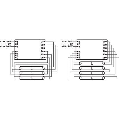OSRAM BETRIEBSGERÄTE - Vorschaltgerät EVG QTP5 3x14,4x14