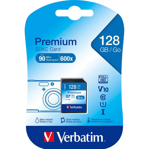 Verbatim - Speichermedium digital SDXC-Card 128GB 44025 Premium,Class10,U1