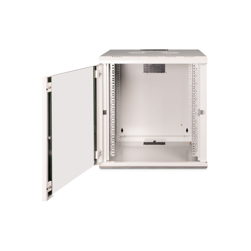 DIGITUS - Netzwerk-/Serverschrank Wandschrank mit Glastür DN-19 12U-6/6 RAL7035 HE 12