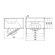Maico - Ventilator für Kanaleinbau Kanalventilator DSK 35/1 EC Kanal 700x400