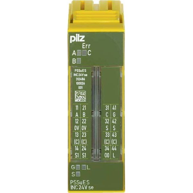 Pilz - Feldbus, Dez. Peripherie - Funktions-/Technologie-Modul Elektronikmodul PSSu E S INC 24V SE