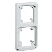 Schneider Electric - Zubehör/Ersatzteile für Kleinverteiler Gehäuseplatte 13142 mit 2 Öffnungen