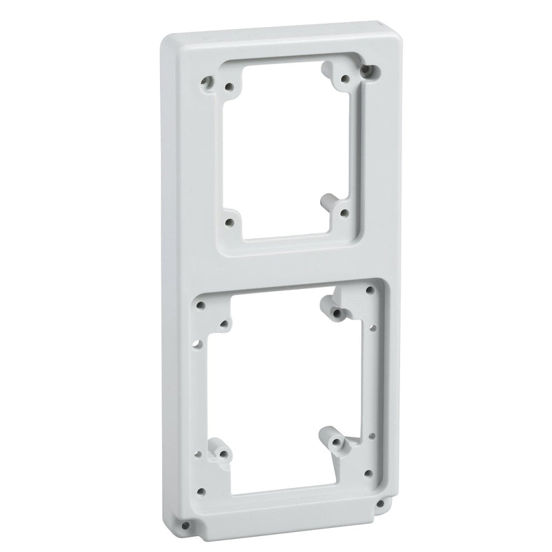 Schneider Electric - Zubehör/Ersatzteile für Kleinverteiler Gehäuseplatte 13142 mit 2 Öffnungen
