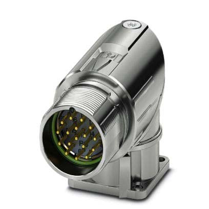 Phoenix Contact - Rundsteckverbinder, Einbau (ohne Leitung) Gerätesteckverbinder M23-17P1N8AA500S Vorderwand