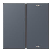 Jung - Abdeckung/Bedienelement für Installationsschalterprogramme Taste 1fach m. Pfeilsymb. LC 401 TSAP 262 gris fonce 59