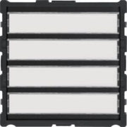 Elcom - Funktionsmodul für Türkommunikation Ruftaster REU044Y 4/1 LED-Schild 2DONE