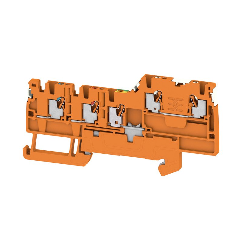 Weidmüller - Initiator/Aktor-Reihenklemme Klemme AIO221.5SI-PEDLOR PUSH IN, 1.5 mm² − 100 Stück
