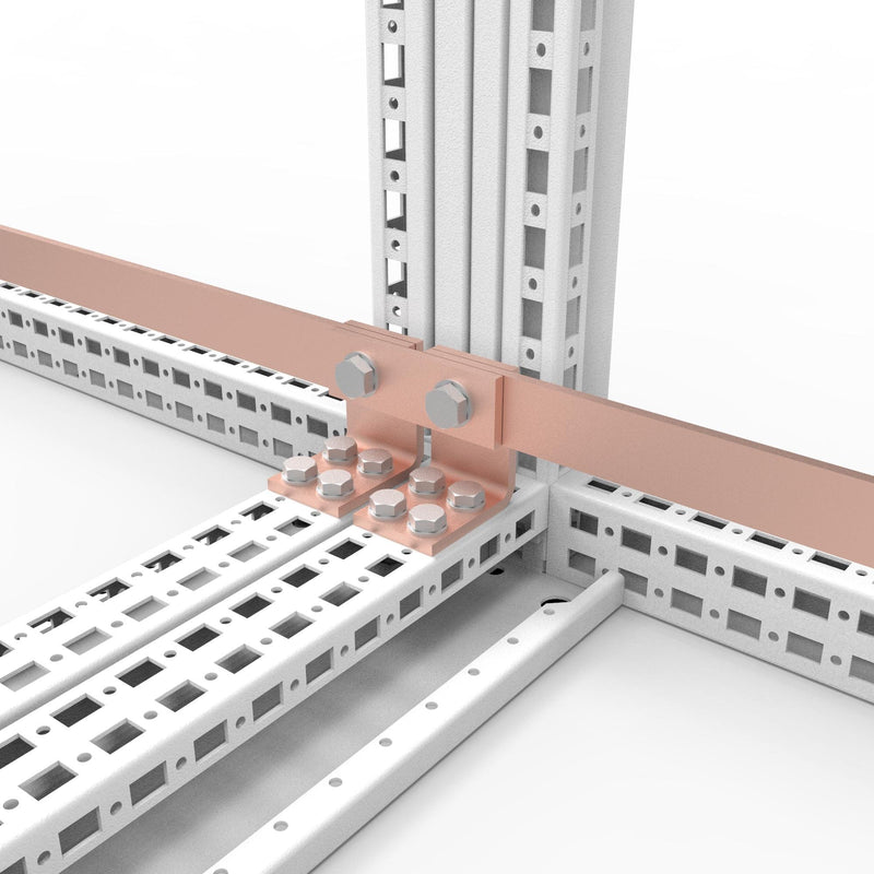 nVent Hoffman - Erdungsschiene für Verteiler Erdungskupferwinkel 30x5 ECK01 (VE2)